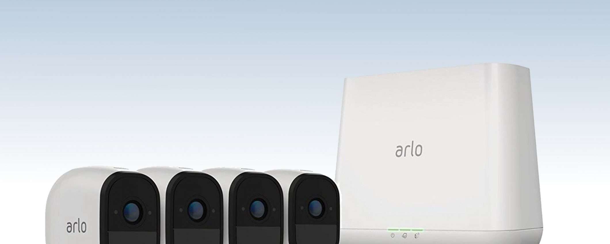 Arlo, la videosorveglianza è a metà prezzo