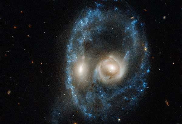 L'immagine catturata da Hubble