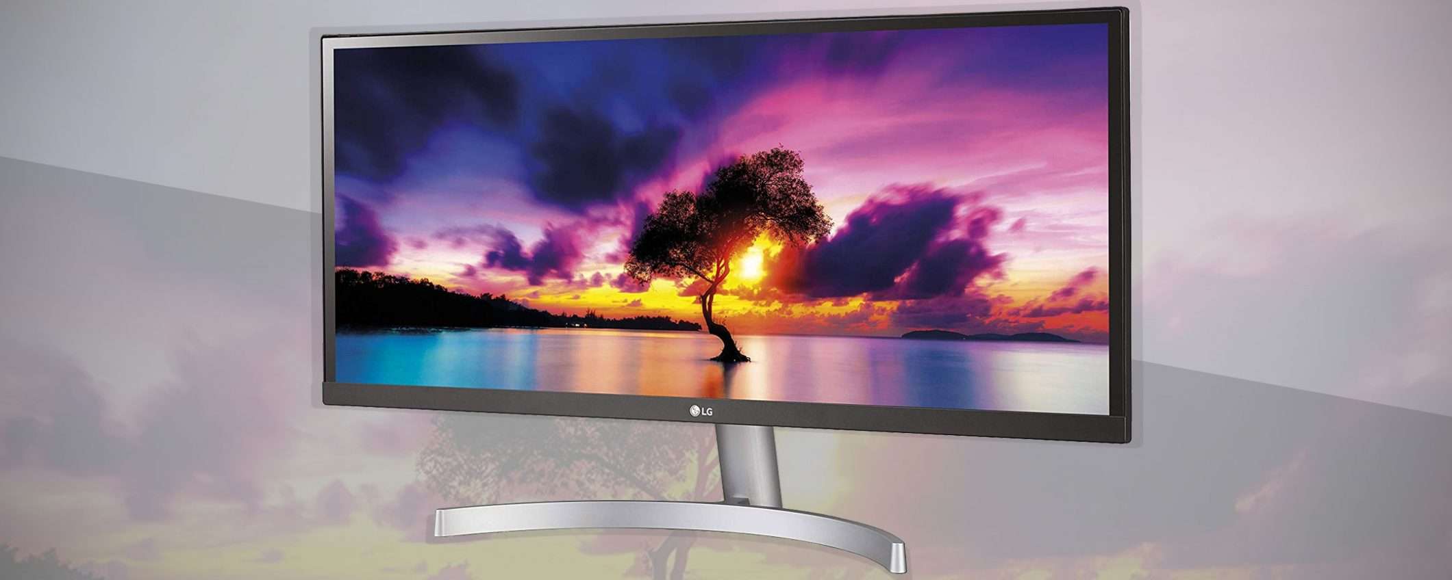 LG 29WK600, monitor 21:9 da 29 pollici in offerta