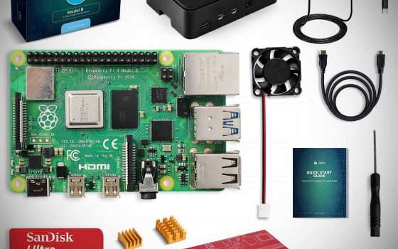 Raspberry Pi 4 in offerta per il Black Friday