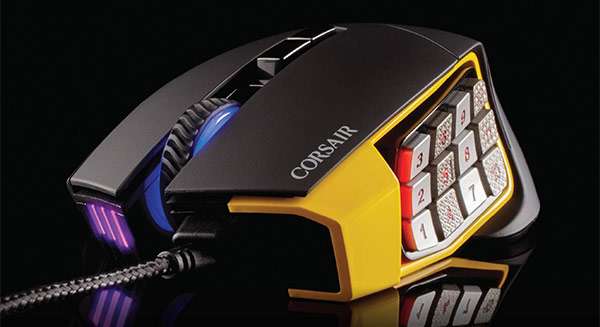 Il mouse Corsair Scimitar Pro per il gaming