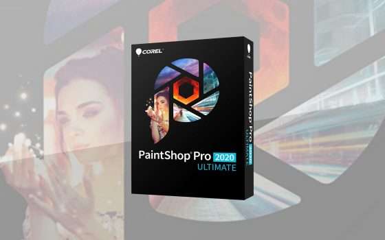 Offerte Amazon: PaintShop Pro 2020 a 69,99 euro