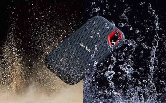 SanDisk Extreme SSD portatile da 500 GB a € 94,99