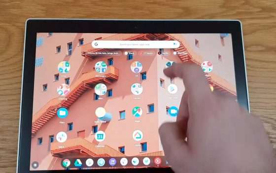 Chrome OS 80: nuove gesture per tablet e ibridi