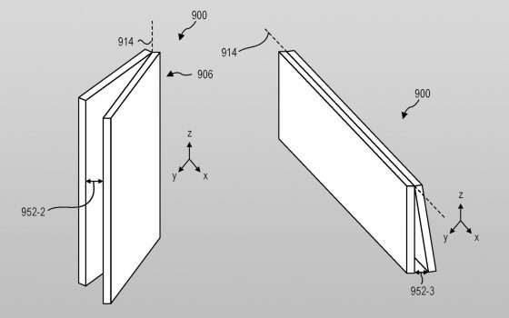 Un brevetto per la cerniera di Surface Neo e Duo