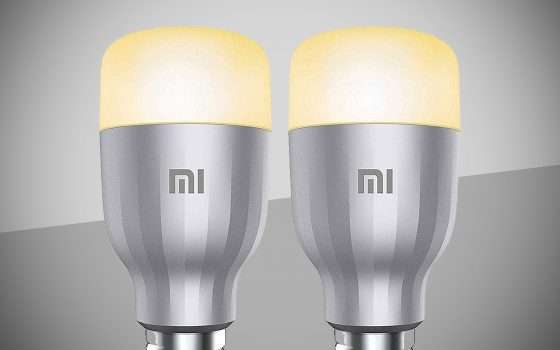 Le lampadine smart di Xiaomi in offerta su Amazon