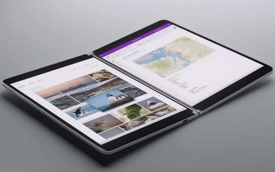 Surface Neo e Surface Duo mostrati in due video