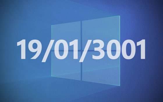 Windows 10: il bug Y3K colpirà i PC nel 3001