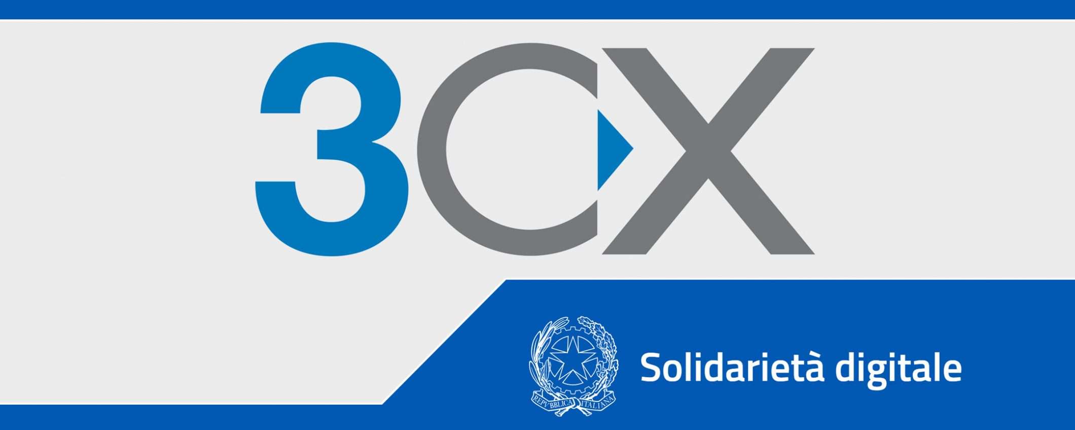 Solidarietà Digitale: 3CX per le videoconferenze