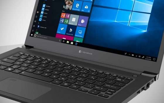 Dynabook Tecra A40-G, un laptop per il business