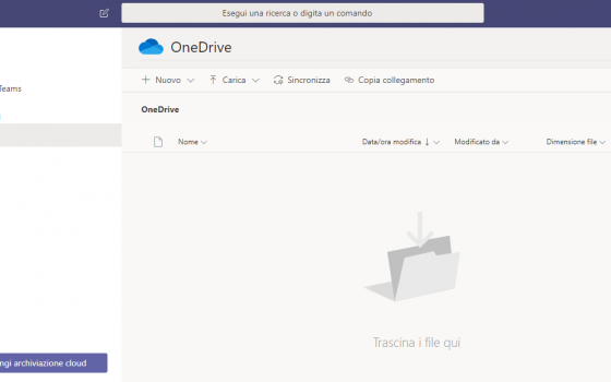 Microsoft Teams: onedrive