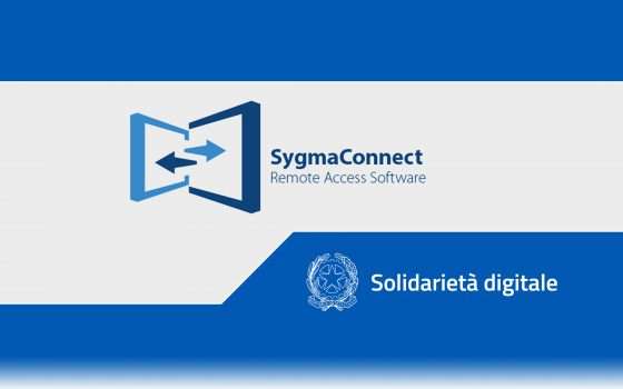 Solidarietà Digitale: c'è anche Sygma Connect