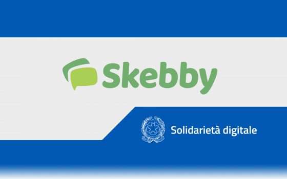 Solidarietà Digitale: Skebby per l'invio di SMS