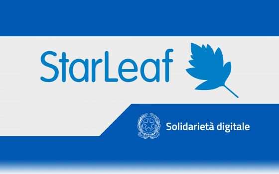 Solidarietà Digitale: videoconferenze con StarLeaf