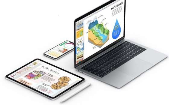 Apple aggiorna iWork per Mac, iOS e iPadOS