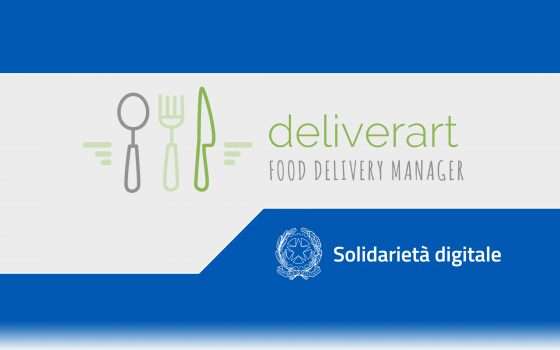 Solidarietà Digitale: Deliverart per food delivery