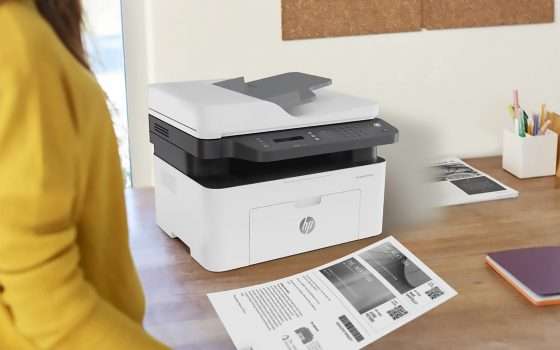 Stampante multifunzione HP Laser 137fwg a € 119,99