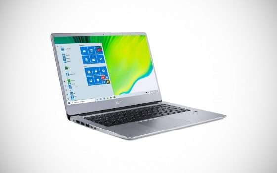 Il laptop Acer Swift 3 in sconto su Amazon