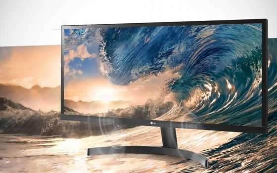 Il monitor ultrawide LG da 29'' a € 219,99