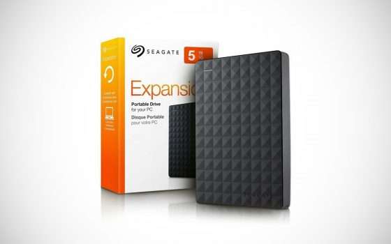 HDD esterno Seagate da 5 TB in offerta su eBay