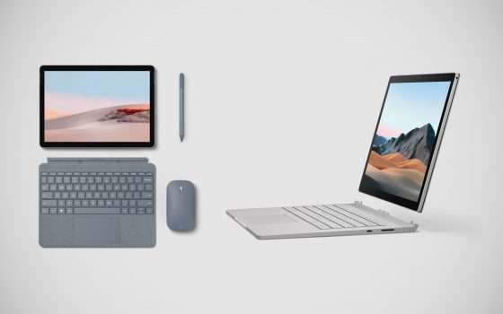 Surface Go 2 e Surface Book 3 sono ufficiali