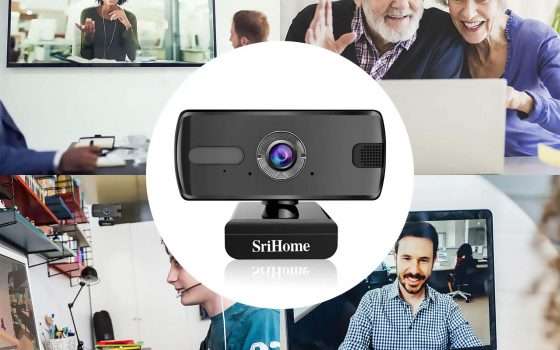 Su Amazon una webcam Full HD per le videochiamate