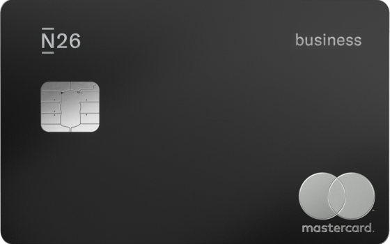 N26 Business Metal Card_Charcoal Black