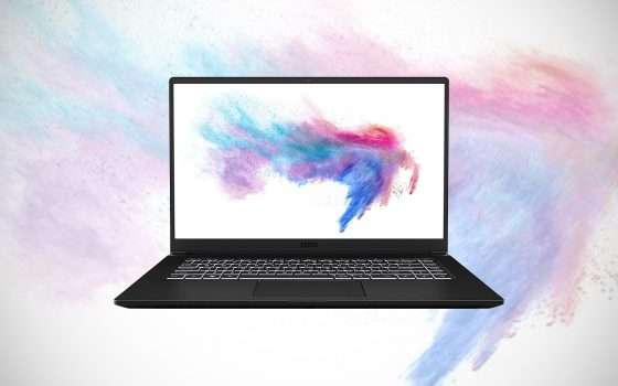 Il laptop MSI Modern 15 in sconto su Amazon