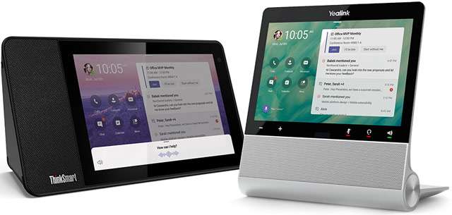 Lenovo ThinkSmart View e il display di Yealink per Microsoft Teams