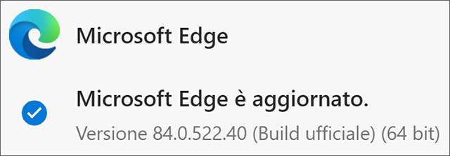 Il browser Edge di Microsoft aggiornato alla versione 84