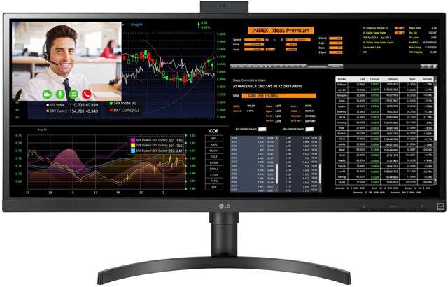 Il monitor LG 34CN650