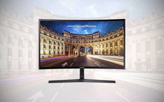 -45% sul monitor curvo C24F396 per i Samsung Days