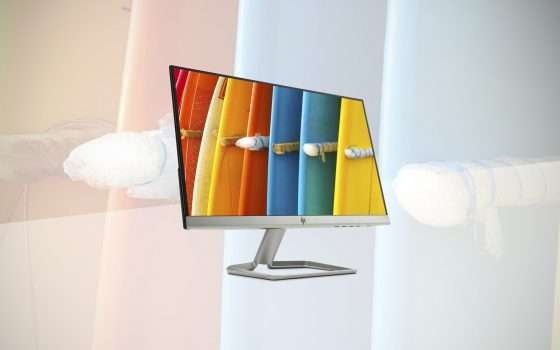 Il monitor HP 22F in offerta su eBay a 99,99 euro