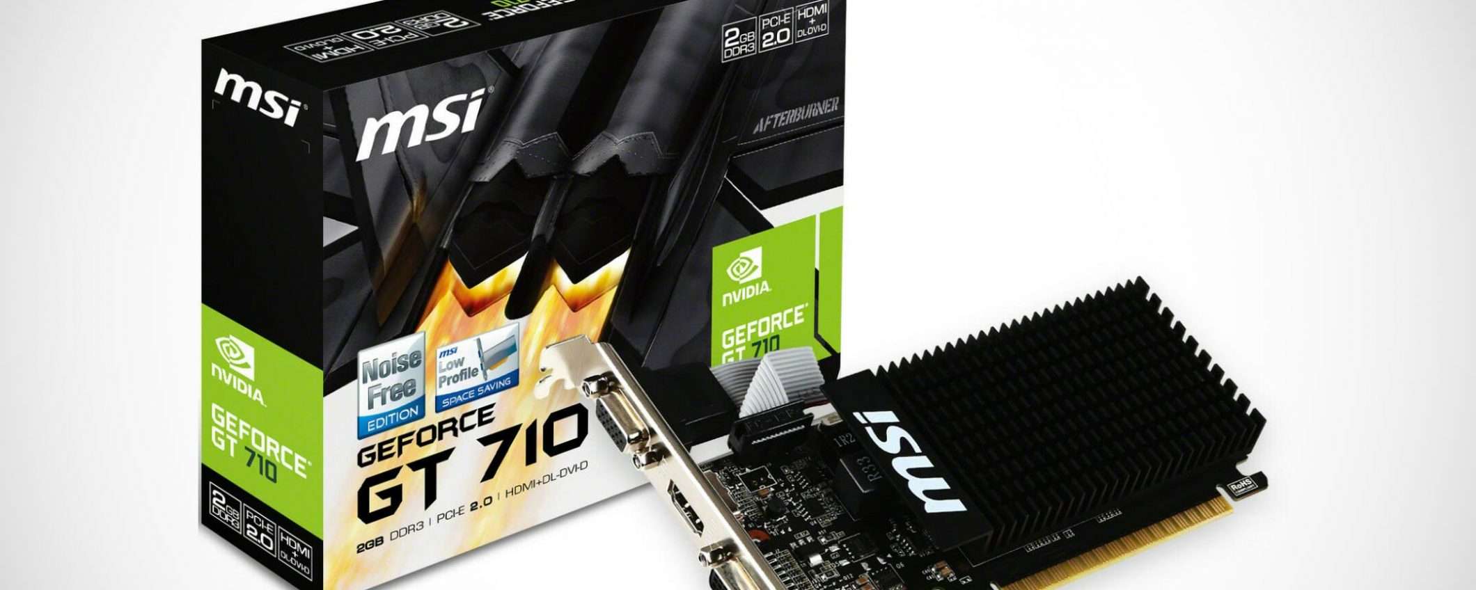 La scheda MSI GeForce GT 710 in sconto su eBay