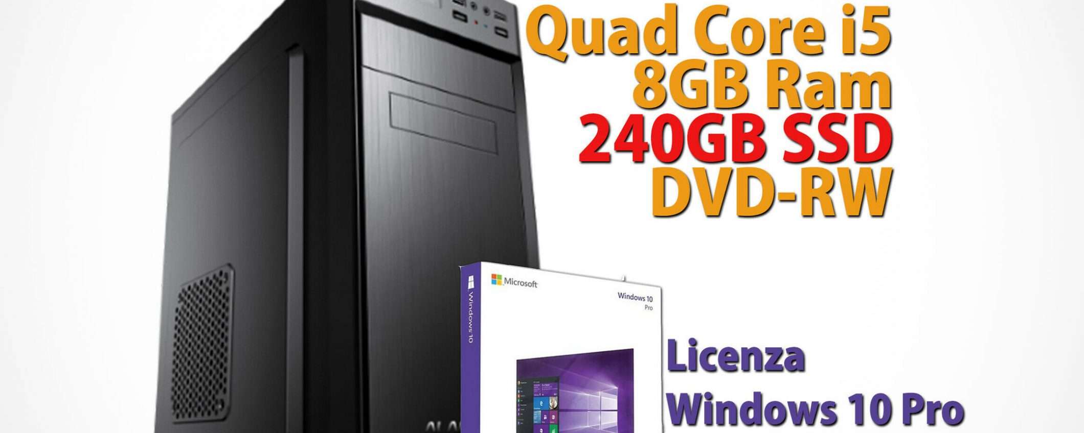 Un PC desktop completo a 209,90 euro su eBay