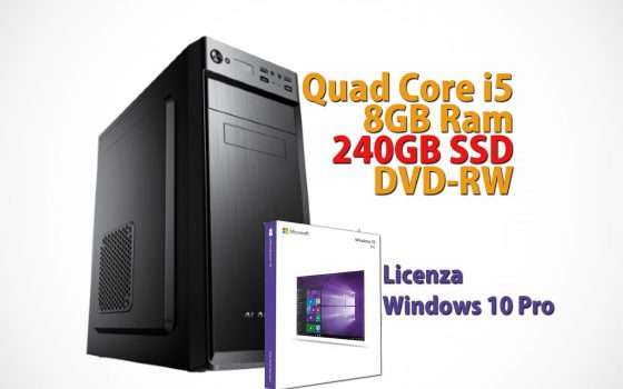 Un PC desktop completo a 209,90 euro su eBay