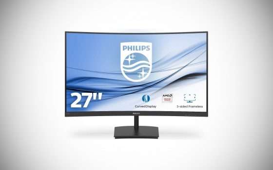 Il monitor curvo Philips da 27 pollici in offerta