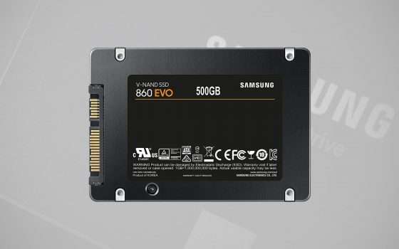 Offerta SSD: Samsung 860 EVO da 500 GB a € 44,99