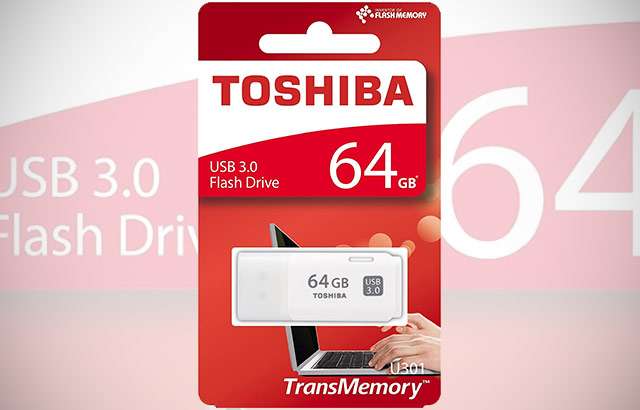 La pendrive USB 3.0 di Toshiba da 64 GB