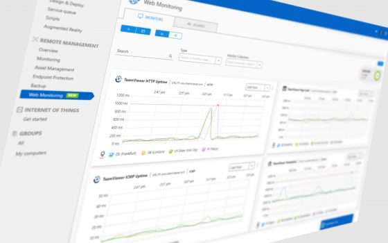 TeamViewer Web Monitoring: tutto sotto controllo