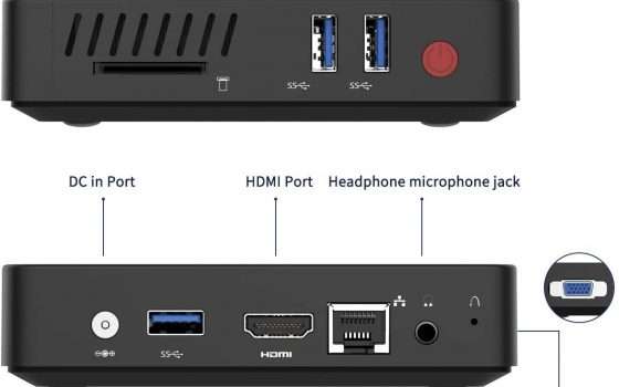 Mini PC Fanless