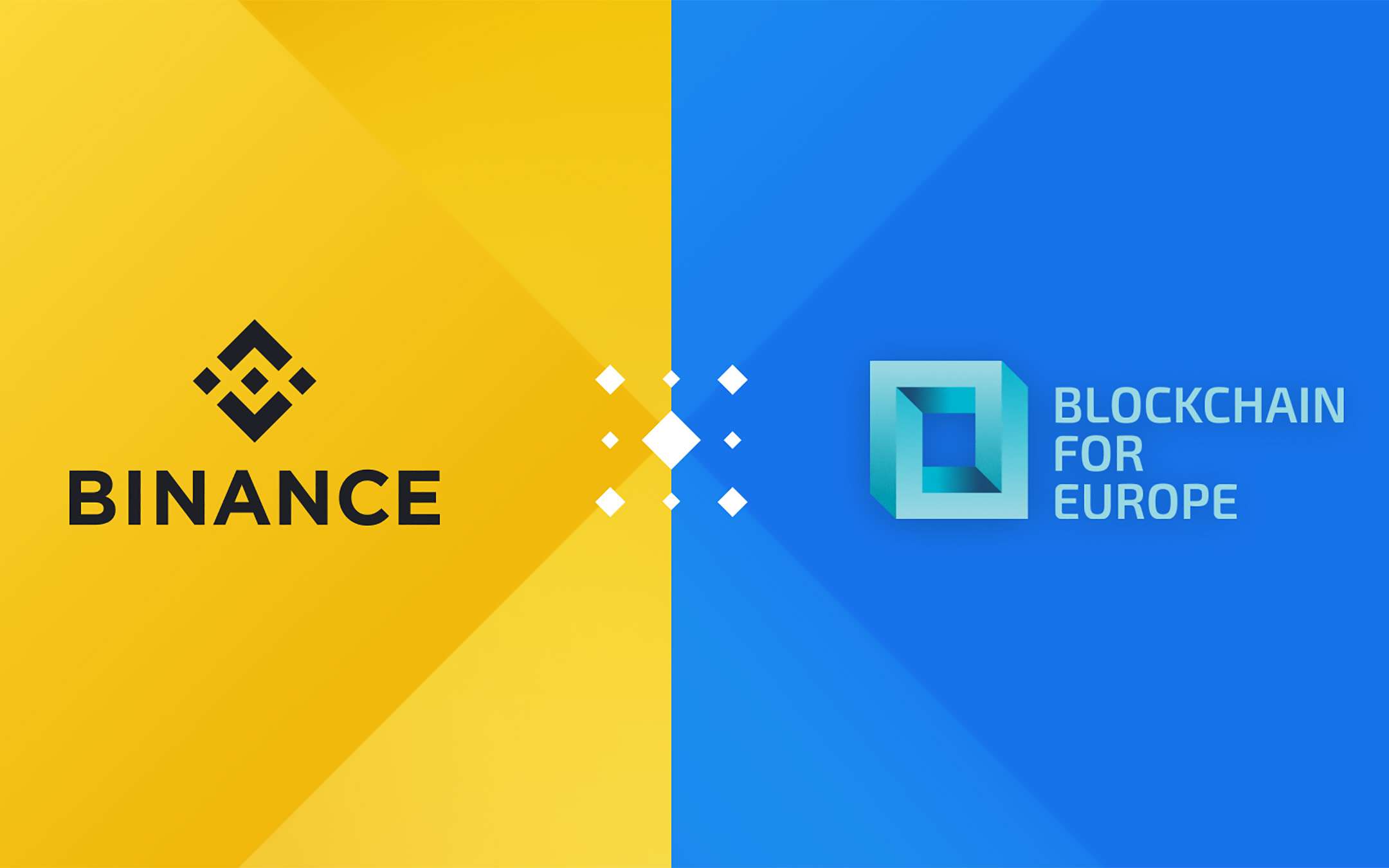 The Binance exchange in the Blockchain for Europe