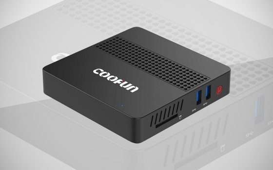 Mini PC Coofun con CPU Intel e 8 GB RAM in offerta