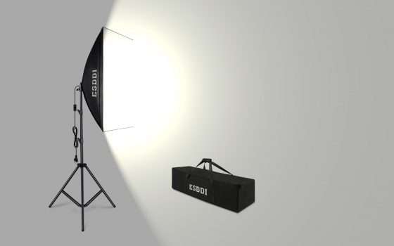 Tutto sotto la giusta luce: softbox, ecco lo sconto