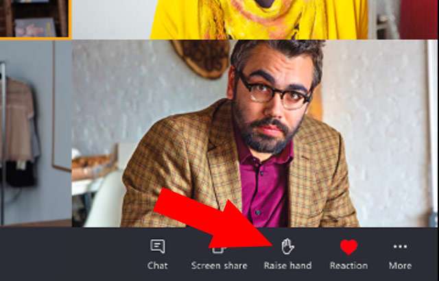 Skype: alzare la mano durante le videochiamate