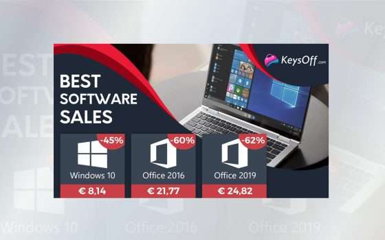 Solo 8€ per Windows 10: Back to School perfetto su keysoff.com