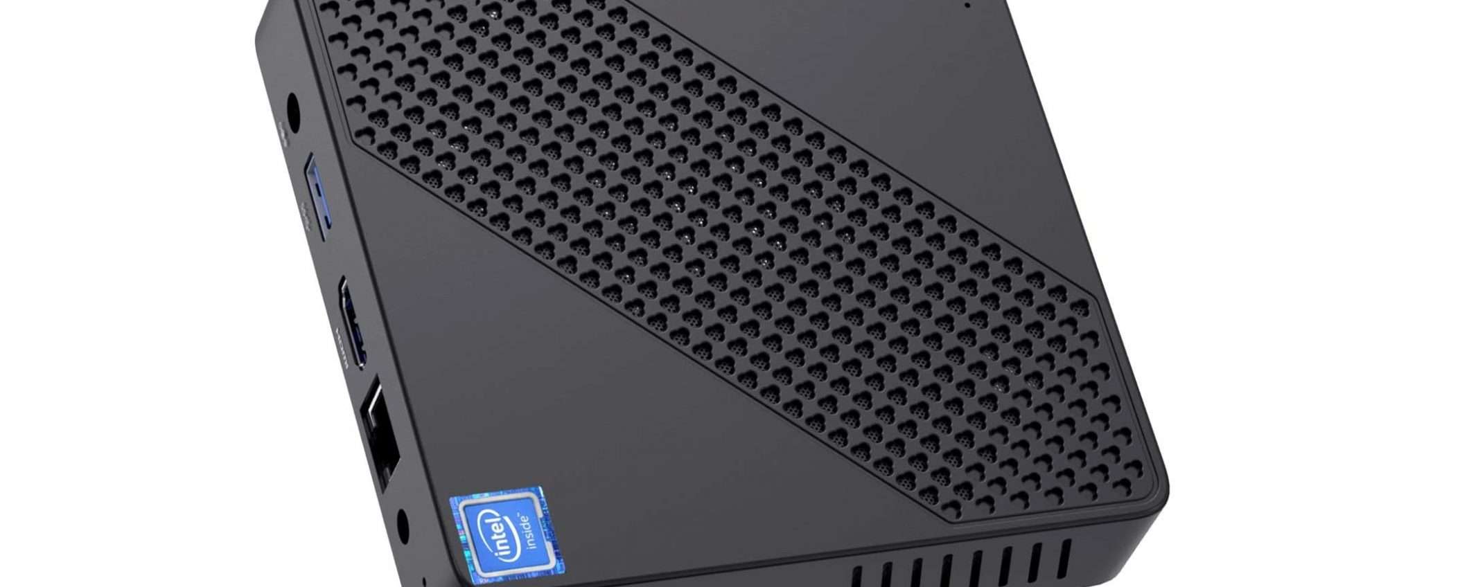 Mini PC fanless con Windows 10 in offerta su Amazon