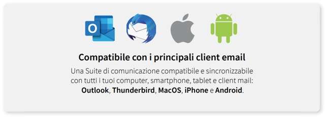 Qboxmail: compatibilità