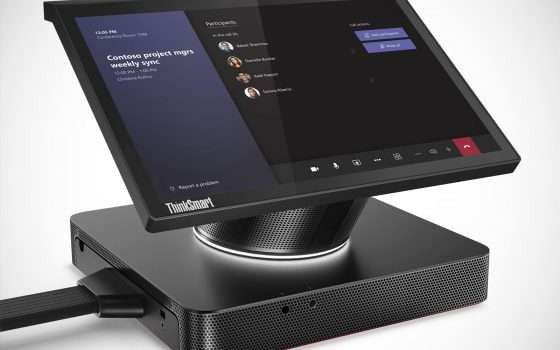 Hybrid Working: ecco Lenovo ThinkSmart Hub