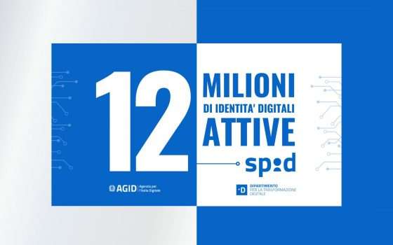 SPID: le identità digitali attive sono 12 milioni